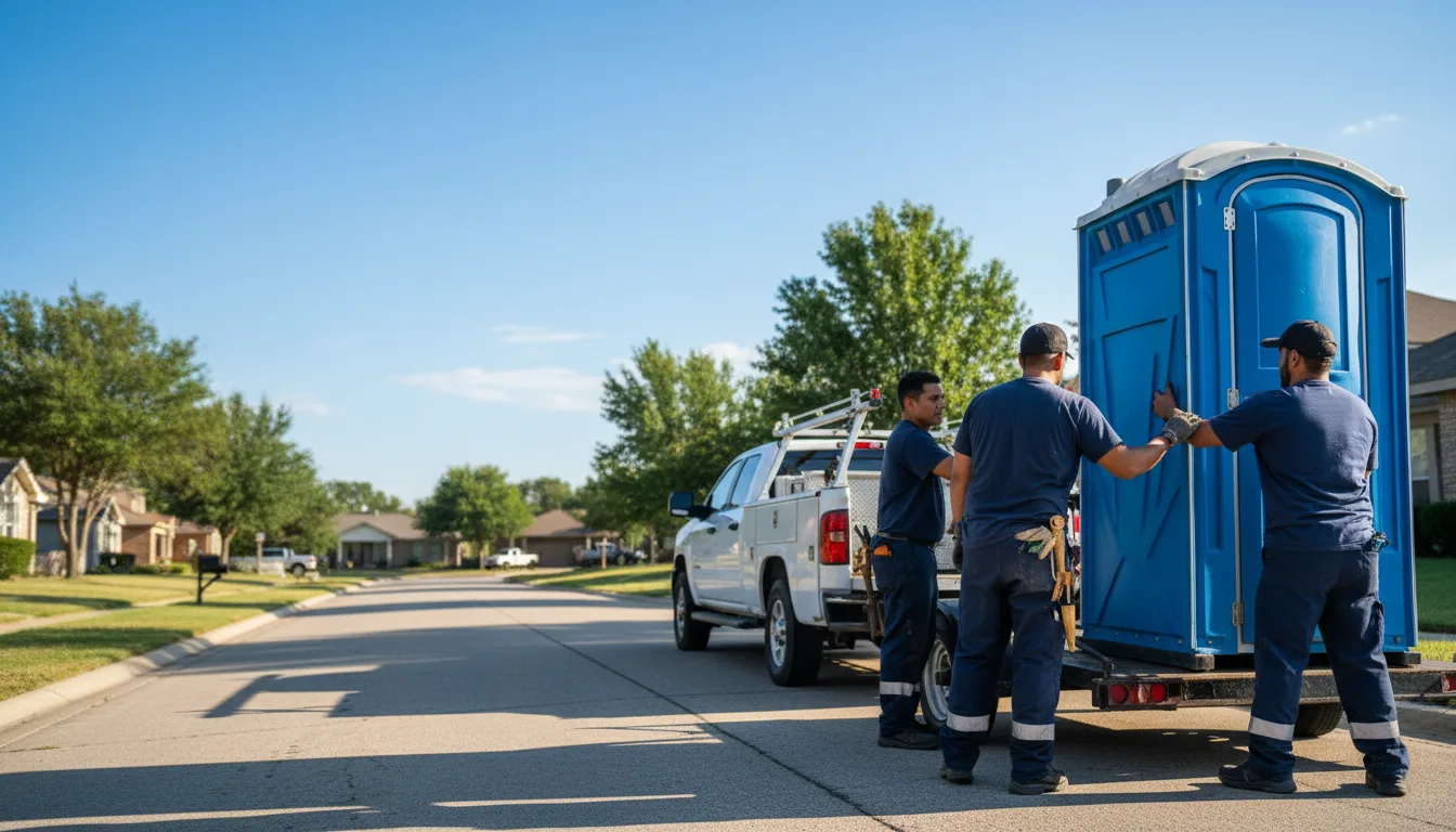 Portable Toilet Rental in Lutcher, LA near me